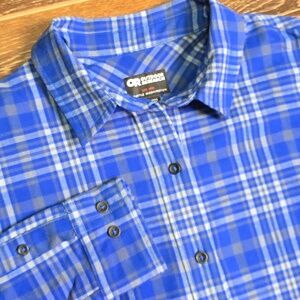 Outdoor Research OR- Women’s XS/TP Plaid Kulshan Flannel L/S Button Shirt- NWOT